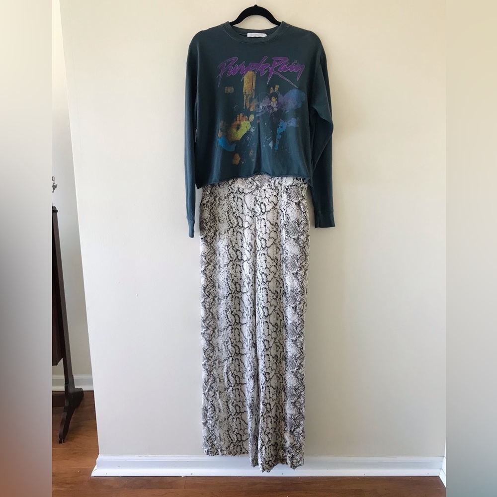 A New Day Snakeskin Print Wide Leg Pants, NWT - Picture 12 of 13
